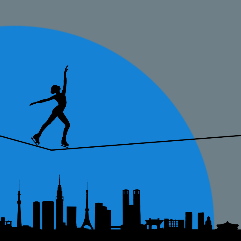 Dancing over the city #17 static token preview