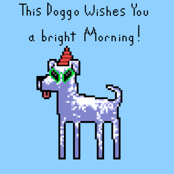 A wishful Doggos #8 static token preview