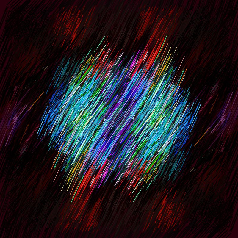 rainbow explosion #8 static token preview