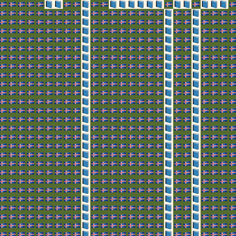 Elementary Cellular Emoji Automata #727 static token preview
