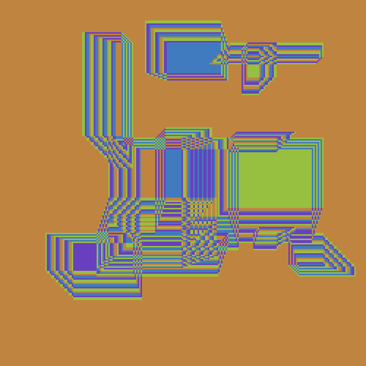 Superimposed Rectangles #54 static token preview