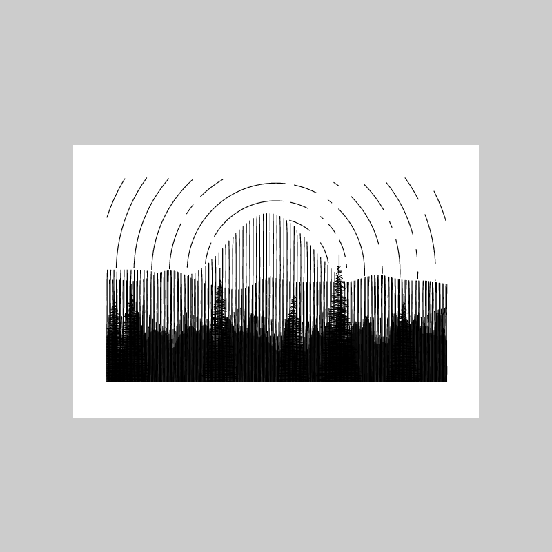 Layered Landscapes #1 static token preview