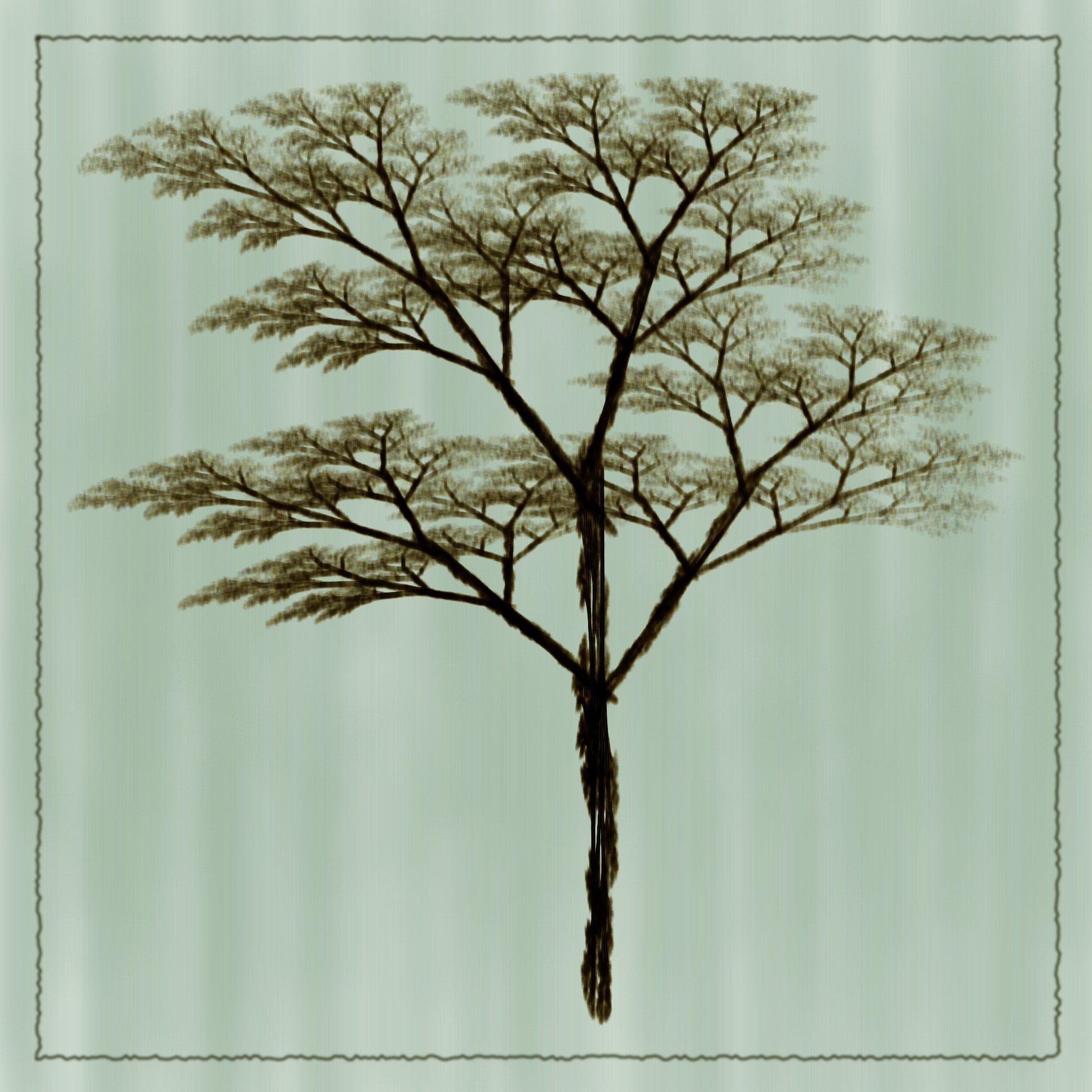 Tree on Silk #8 static token preview