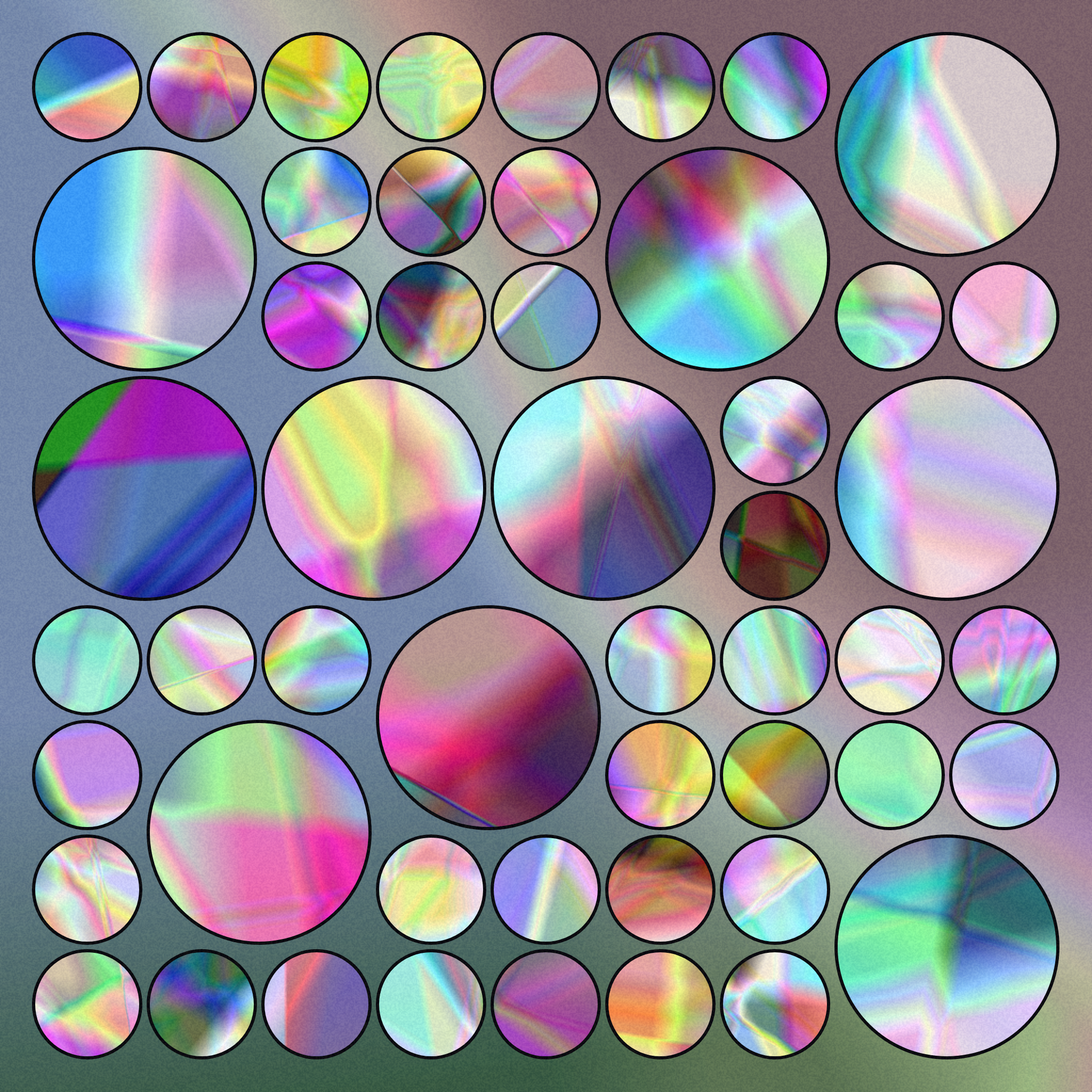 Gasoline Rainbows #3 static token preview