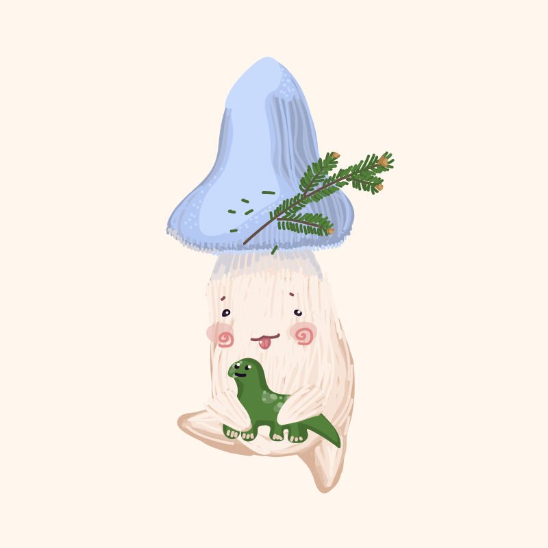 Cute Mushrooms Forest Guys #47 static token preview