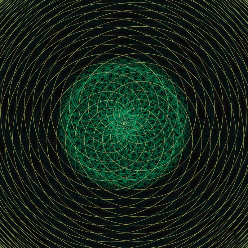 MathArt：FxHash #23 static token preview