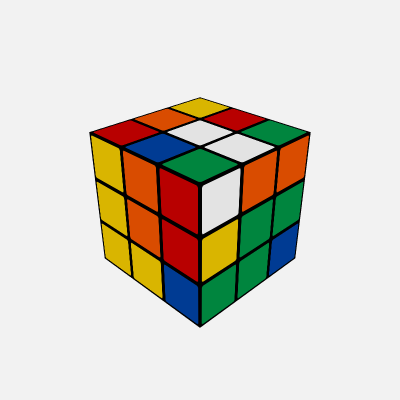 Rubik's Cube #12 static token preview