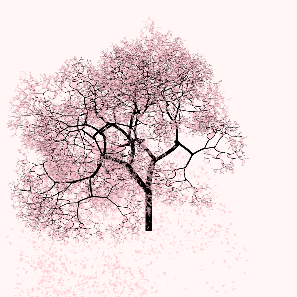 Bézier Bloom #15 static token preview