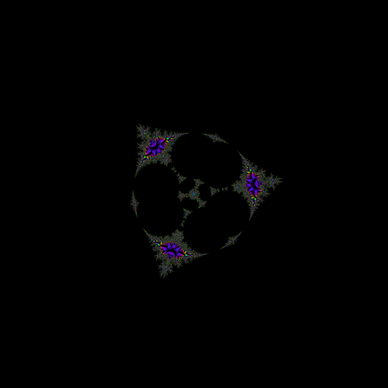 Fractal Flower #55 static token preview