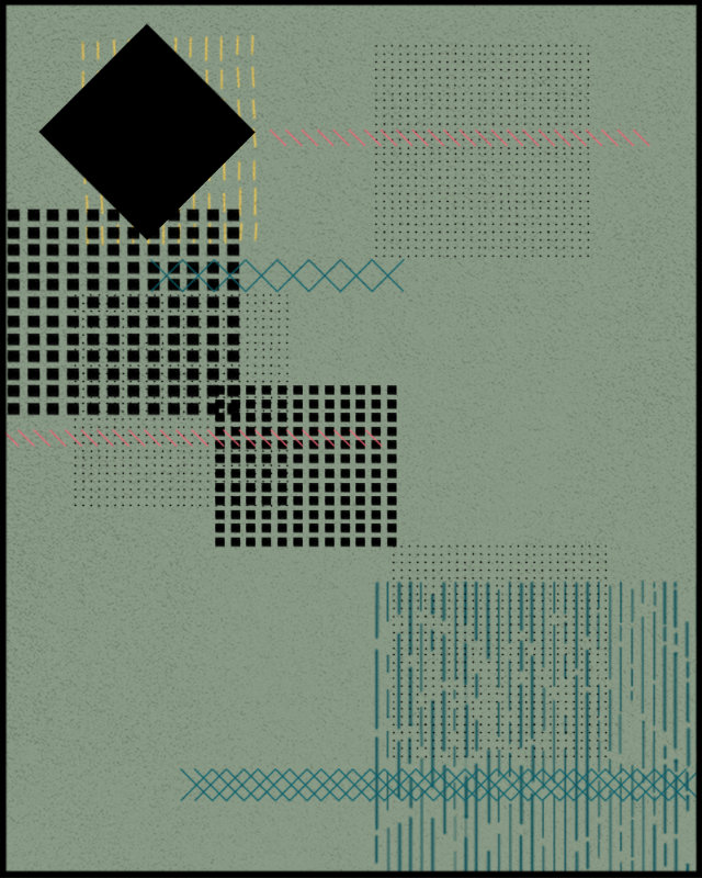 Dance of lines and shapes #22 static token preview