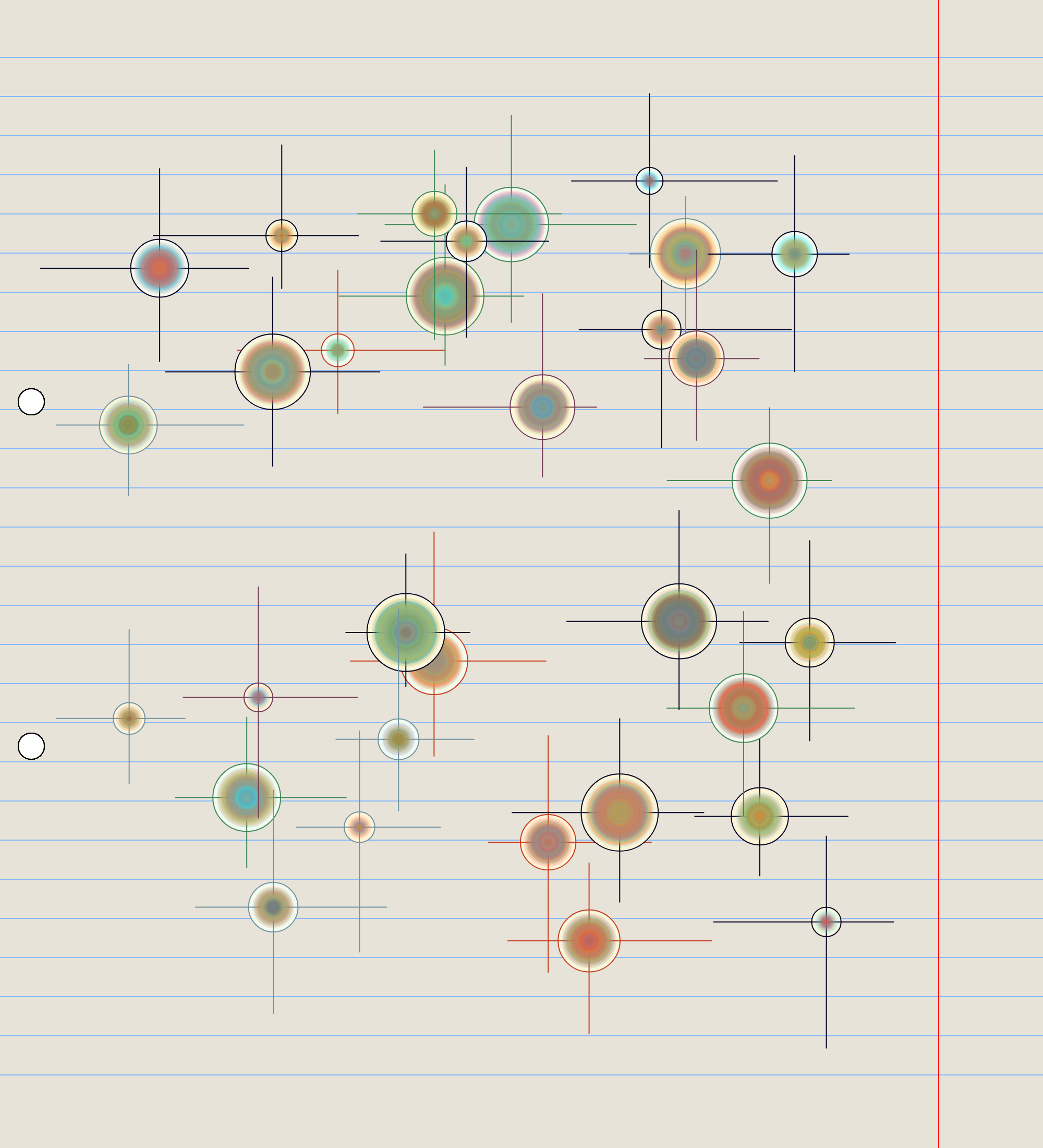 sketchbook page 4: academic ripples #22 static token preview