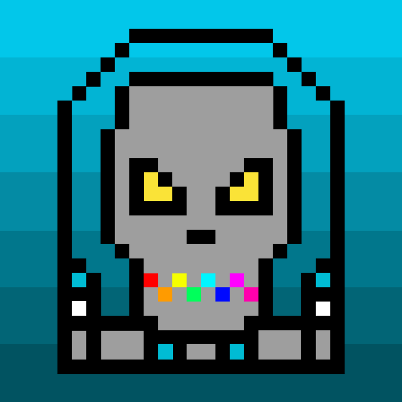 SKULL JARZ #6 static token preview