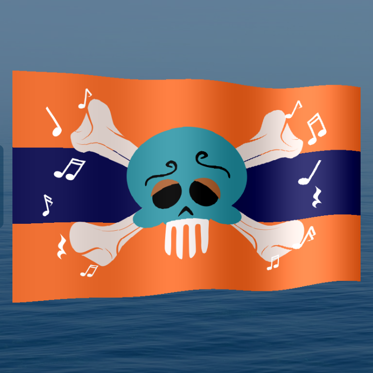 Jolly Roger Flag #7 static token preview