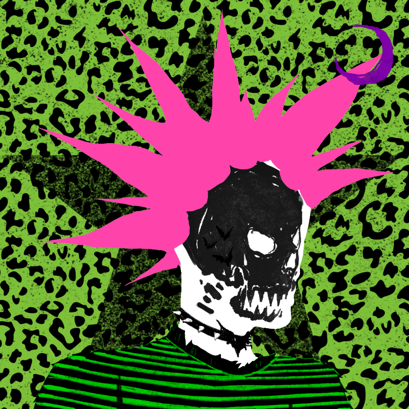 The Unseen Punks #16 static token preview
