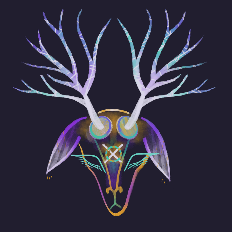 Horned beasts #4 static token preview
