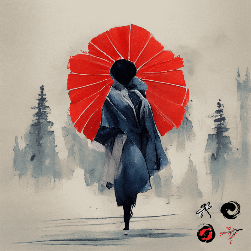 A walking geisha #13 static token preview
