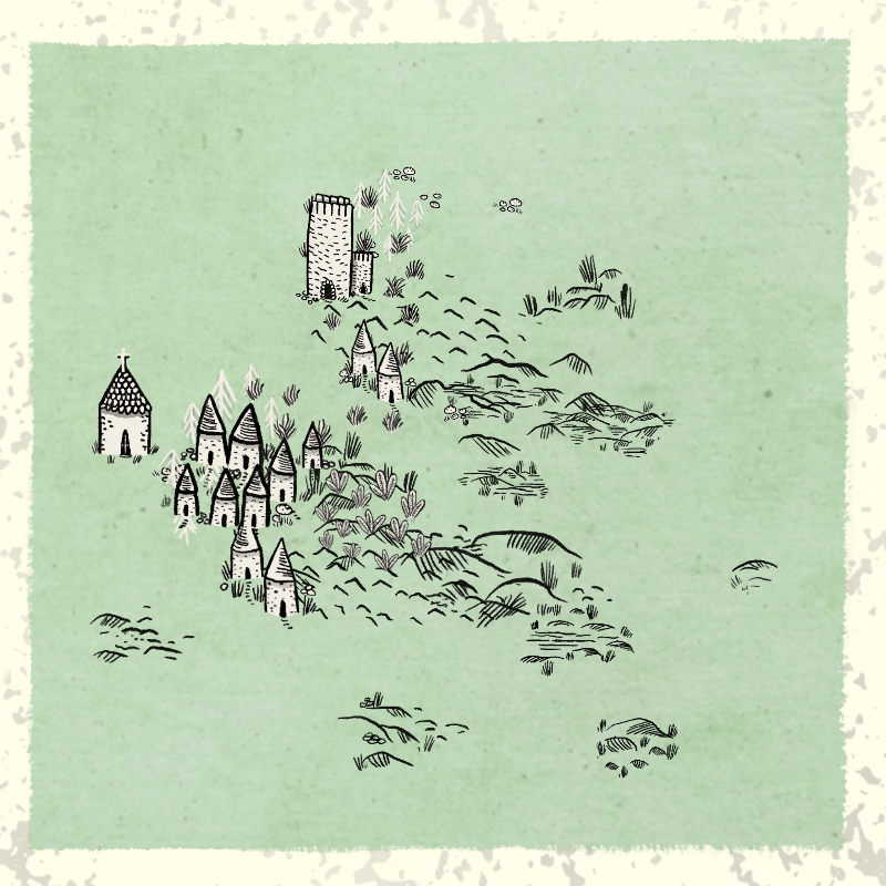 Medieval Village #15 static token preview