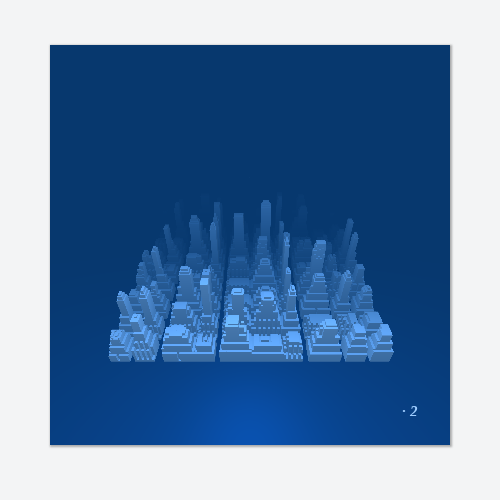 Manhattan 1916 #12 static token preview