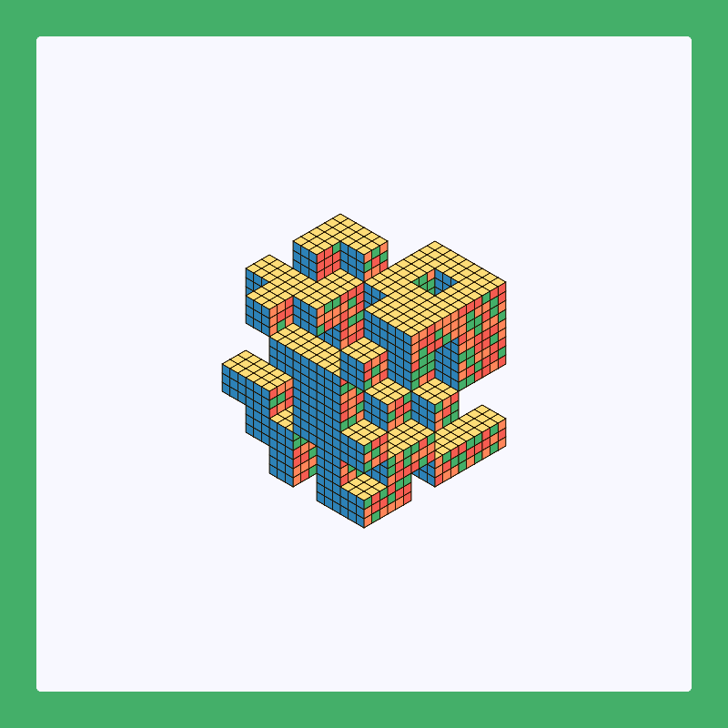 Rubik’s Fortress II #68 static token preview