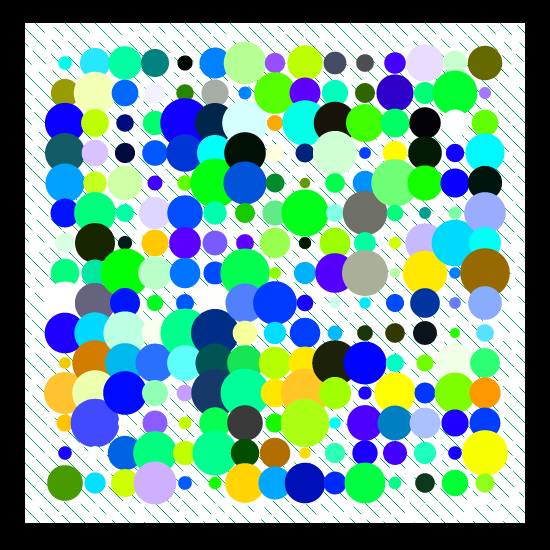 Dots in the Rain #7 static token preview