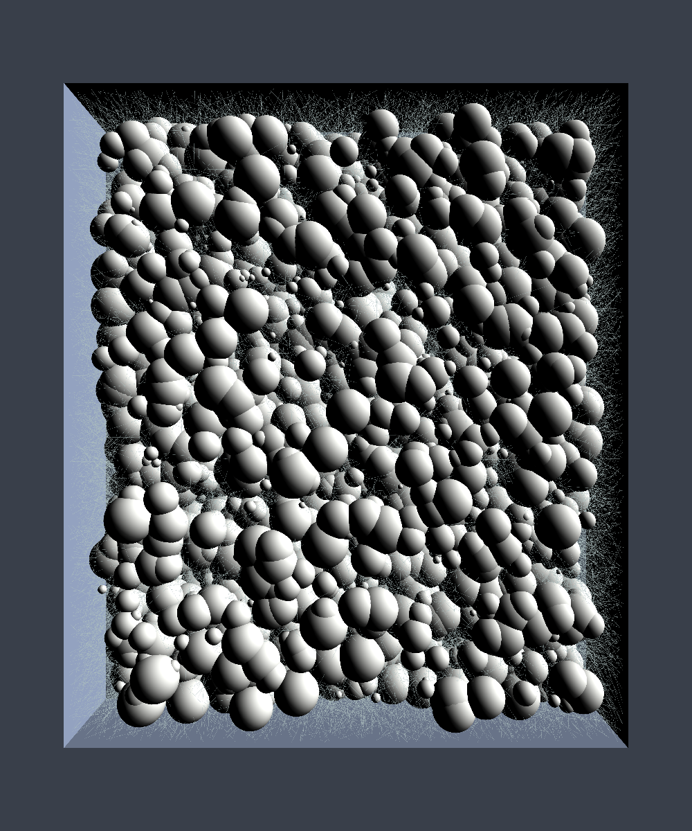 Generative art simulator #5 static token preview