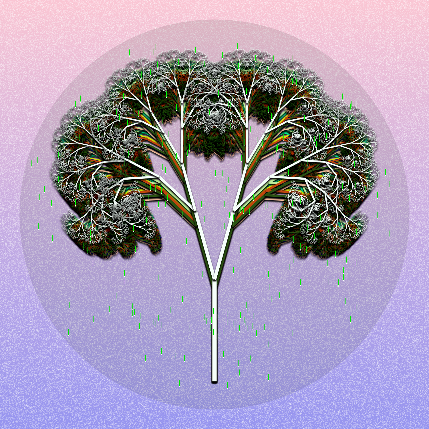 Futuristic Trees #7 static token preview