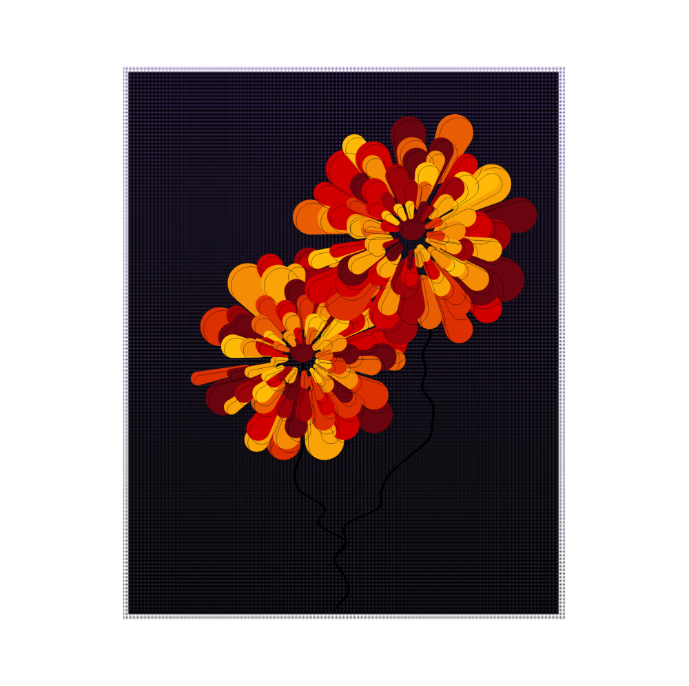 五彩向日葵 colorful sunflowers #12 static token preview