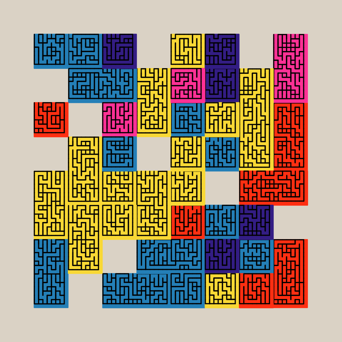 Algorithmic Labyrinth #3 static token preview