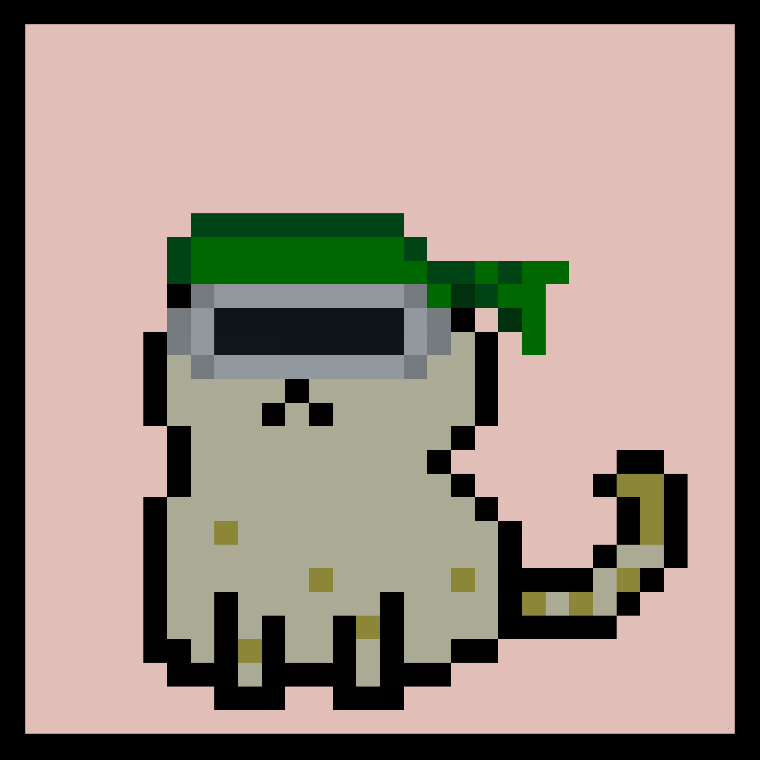 Lazy Kitties #335 static token preview