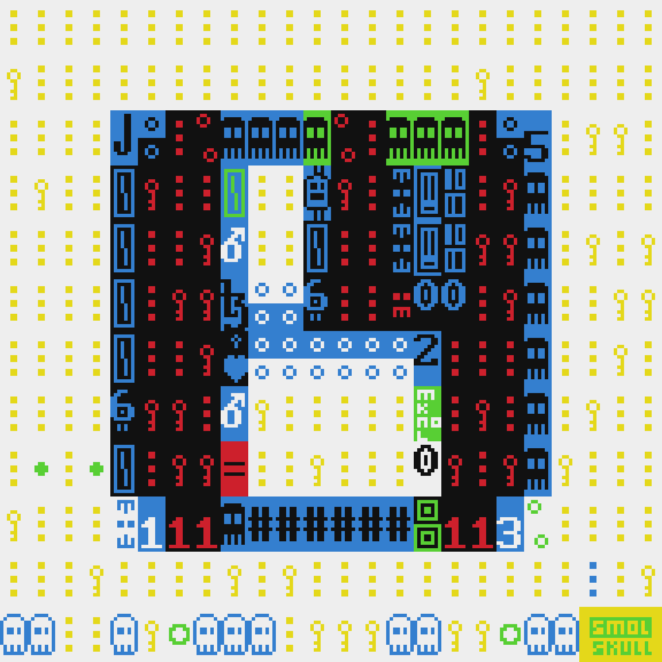 ASCII-SMOLSKULL #14 static token preview