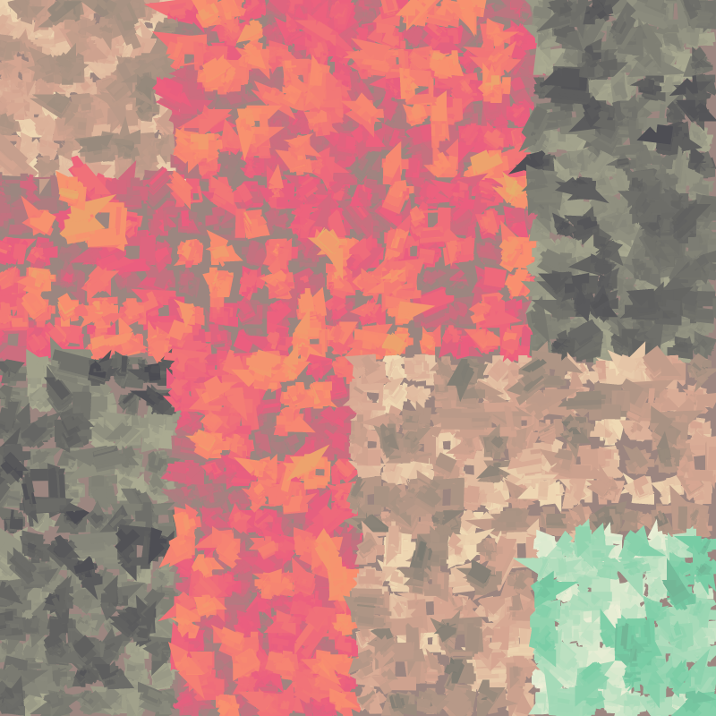 Watercolor Grid #14 static token preview