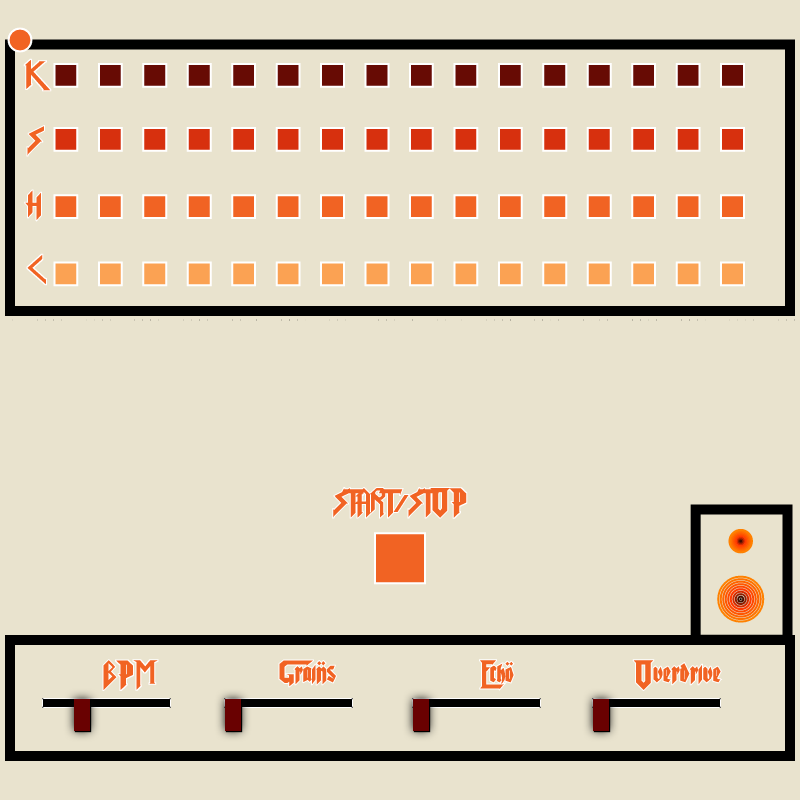 DrumMachine: GD-X 001 #12 static token preview