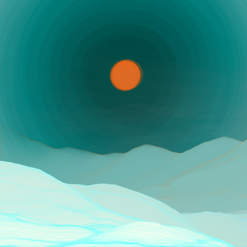 Valley at Dawn #1 static token preview