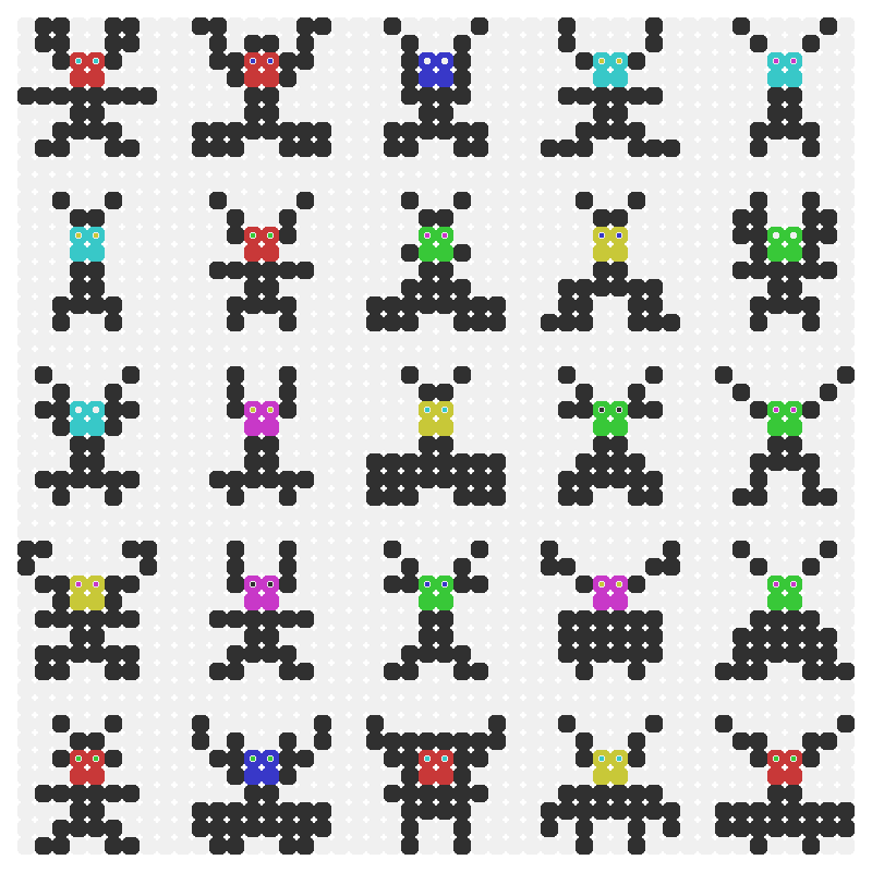8x8 Pixel Creatures #20 static token preview