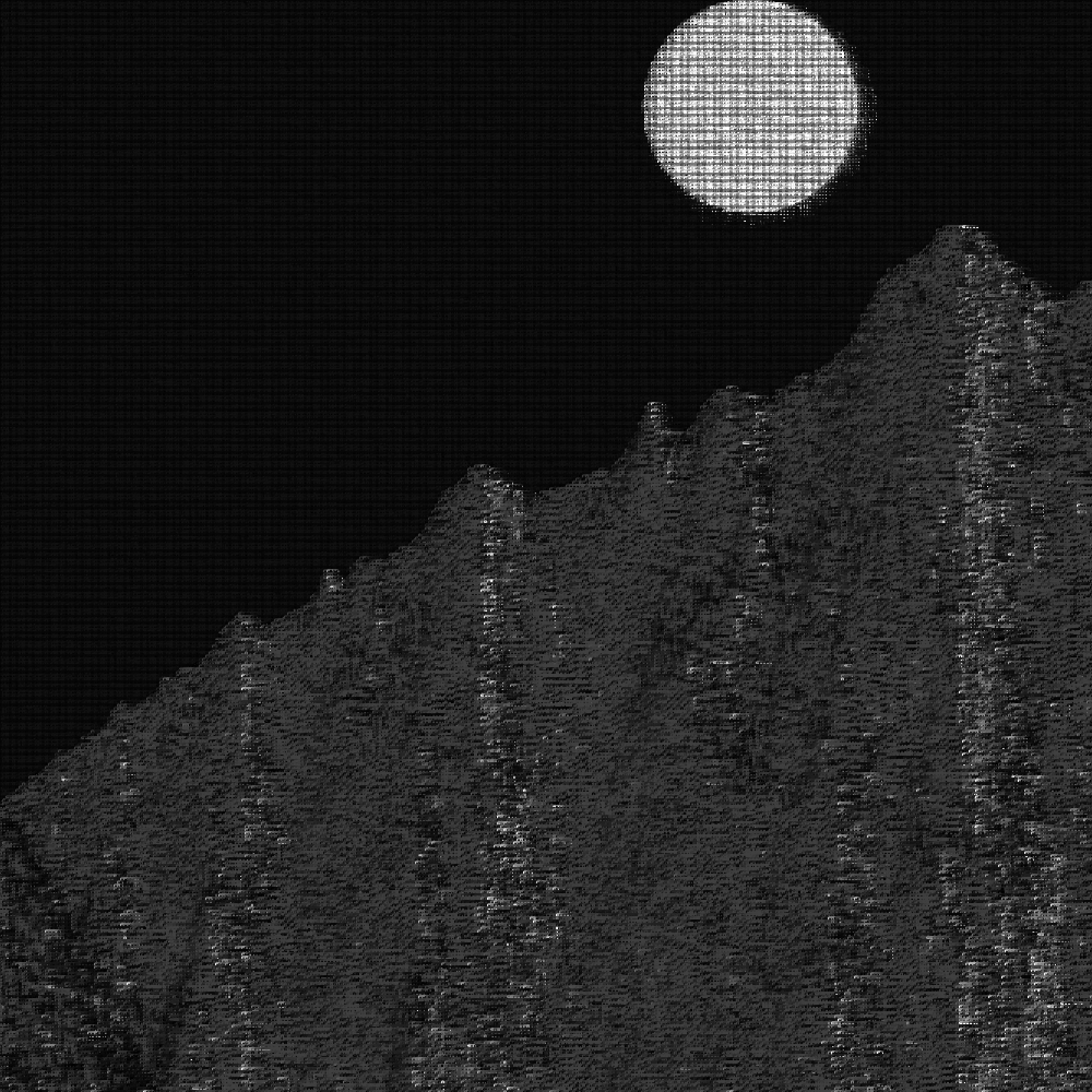 Classic generative landscape V2 #9 static token preview