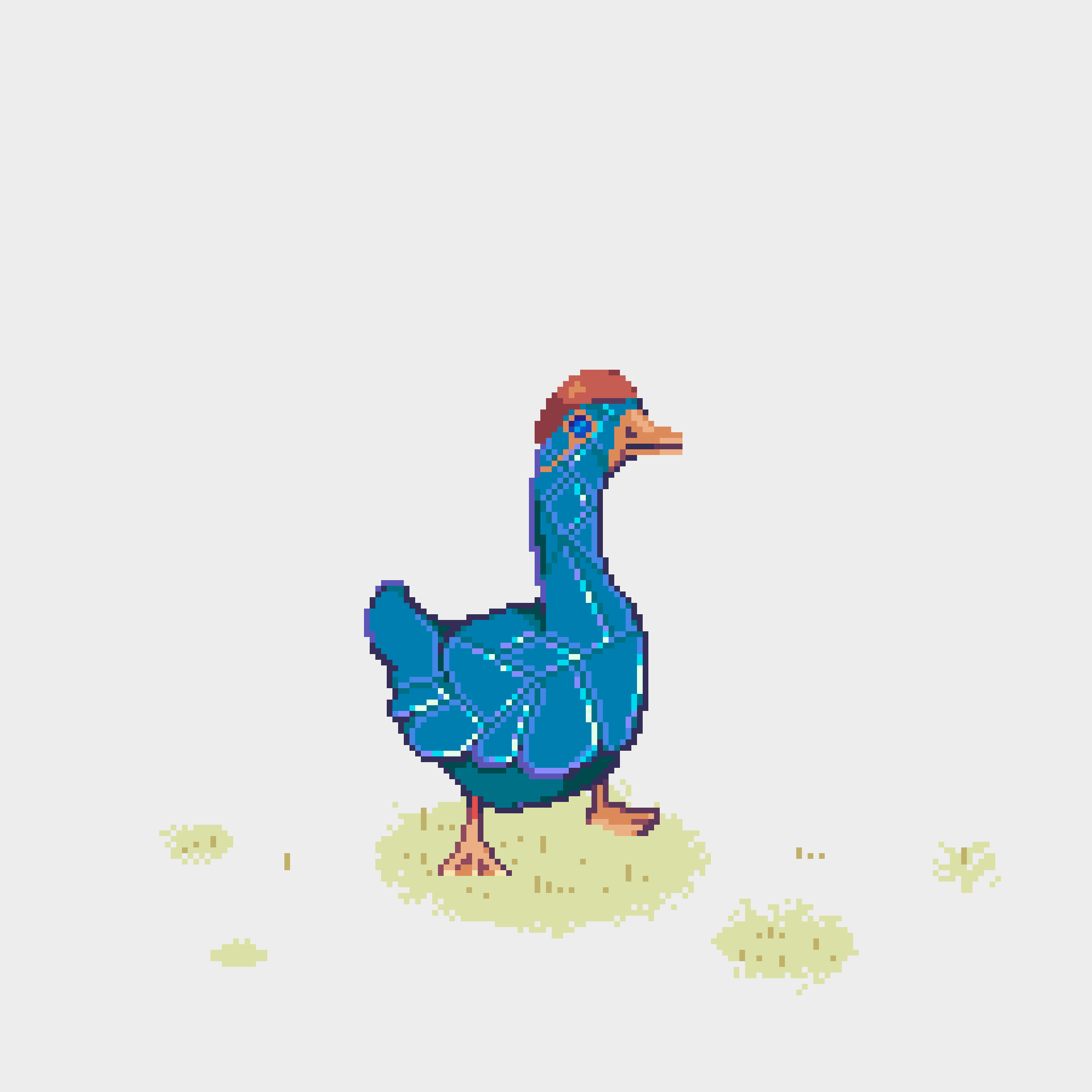 Pixel Duck #13 static token preview