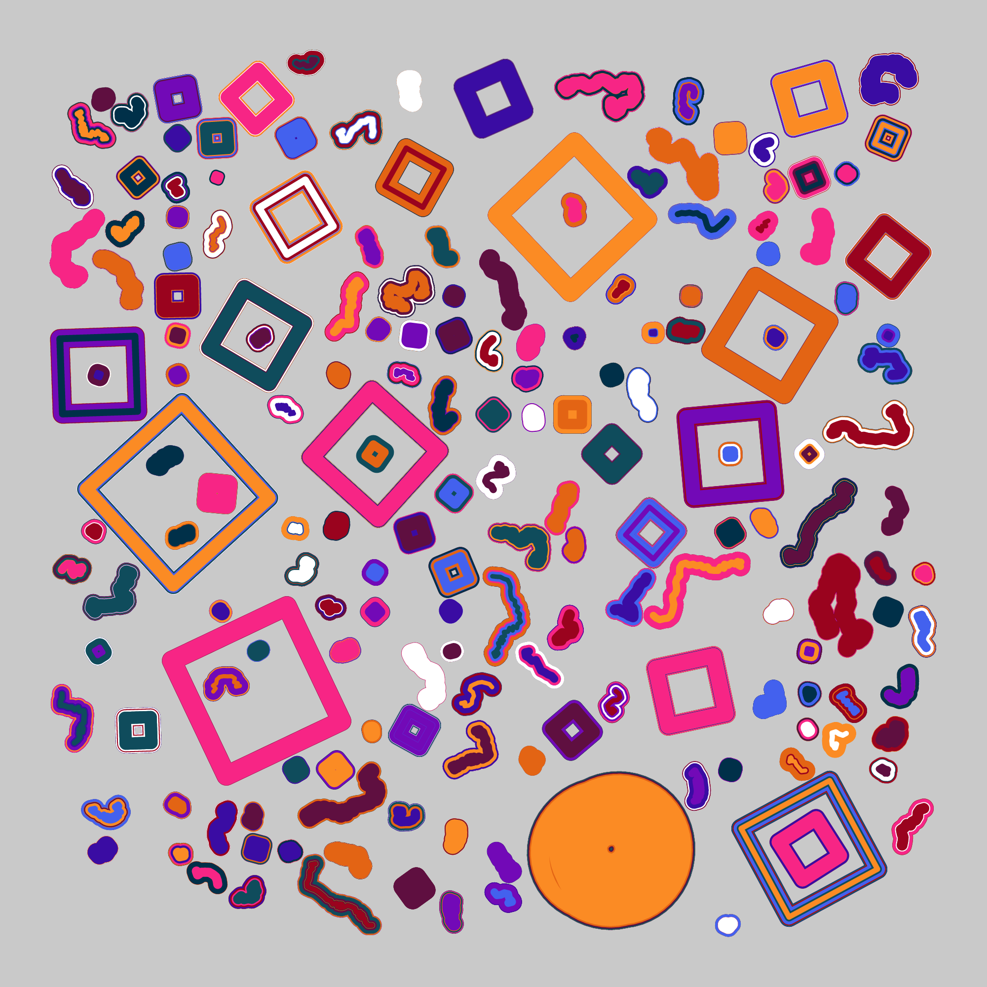 fields, sketches #15 static token preview