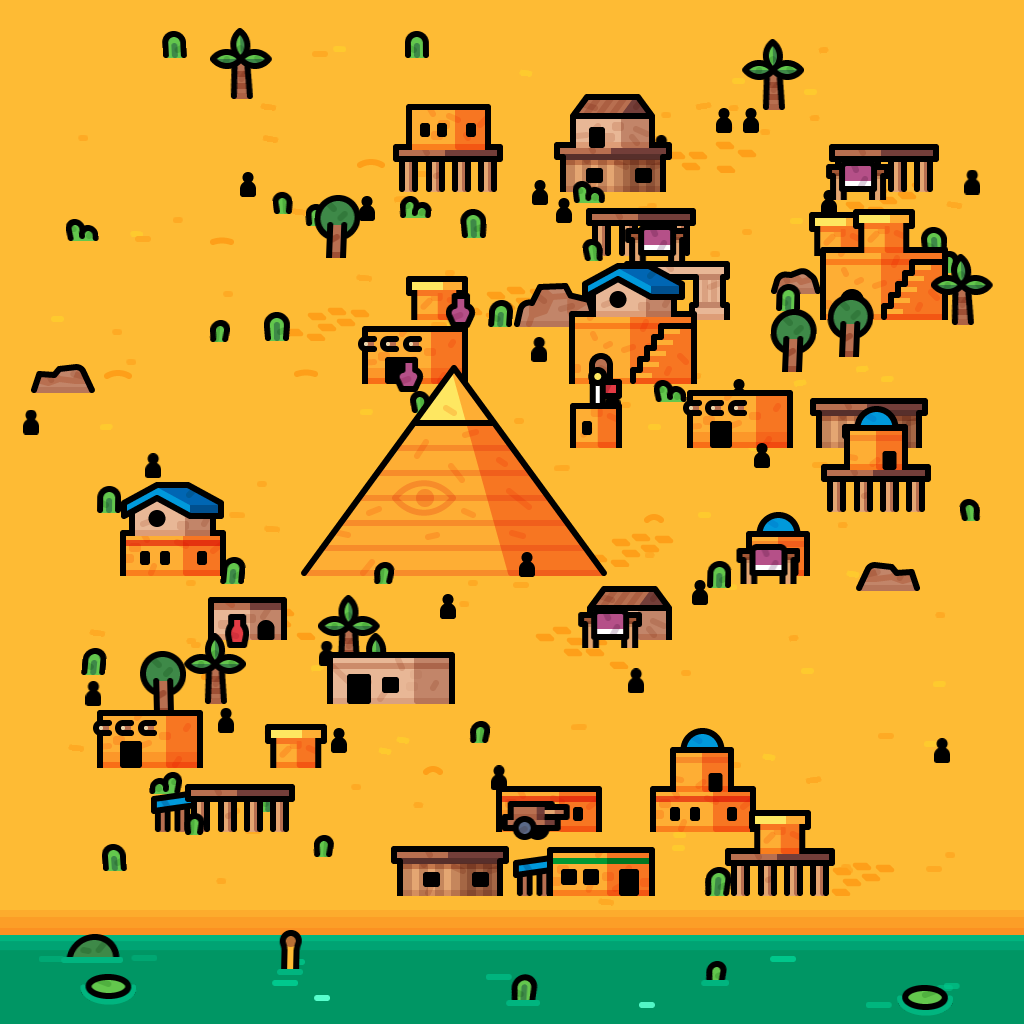 Little Pharaoh #7 static token preview