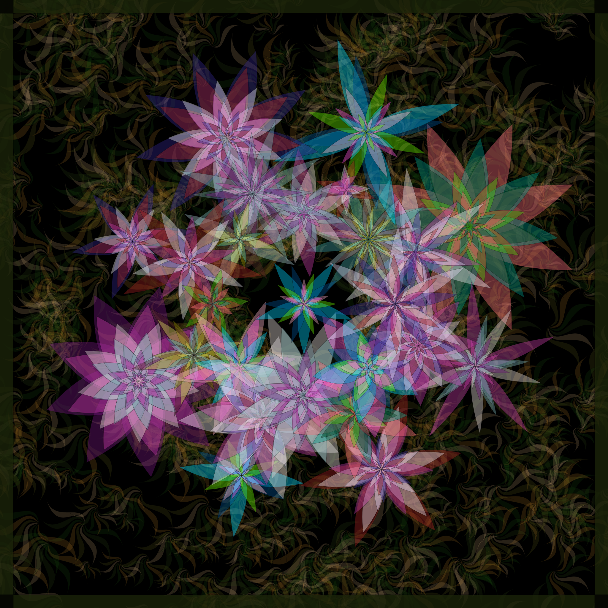 Bezier Garden #16 static token preview