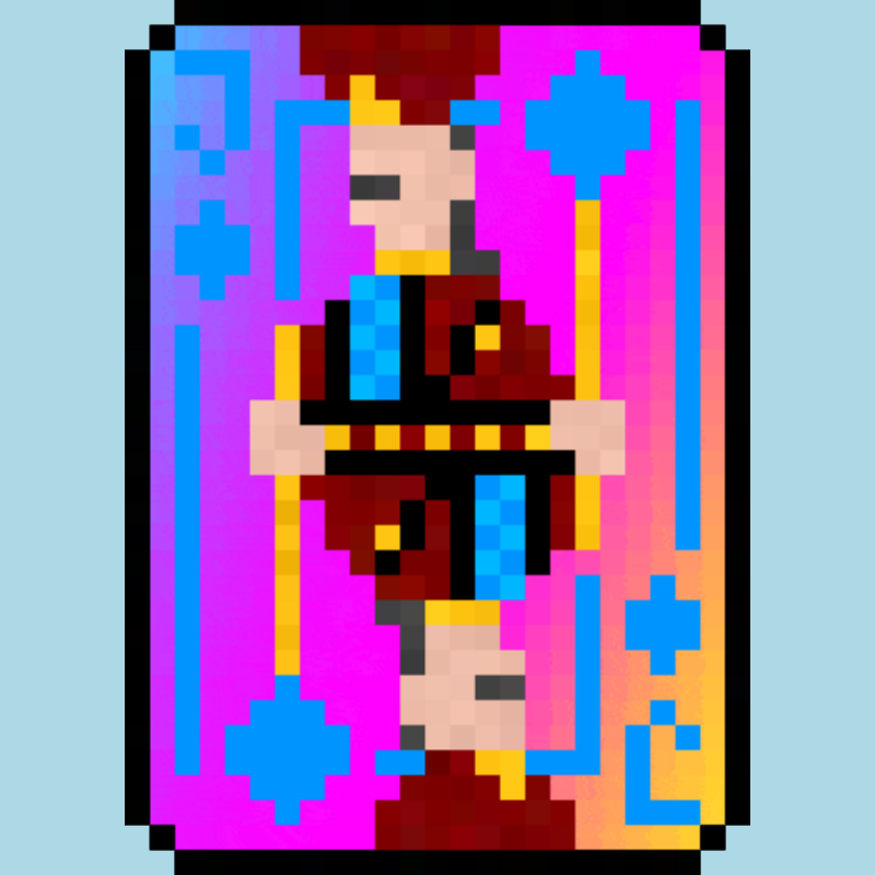 Pixel Poker #6 static token preview
