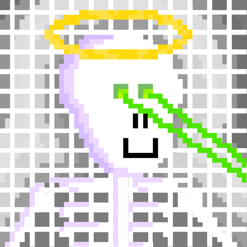 PIXEL SKULLETTI 1 #12 static token preview