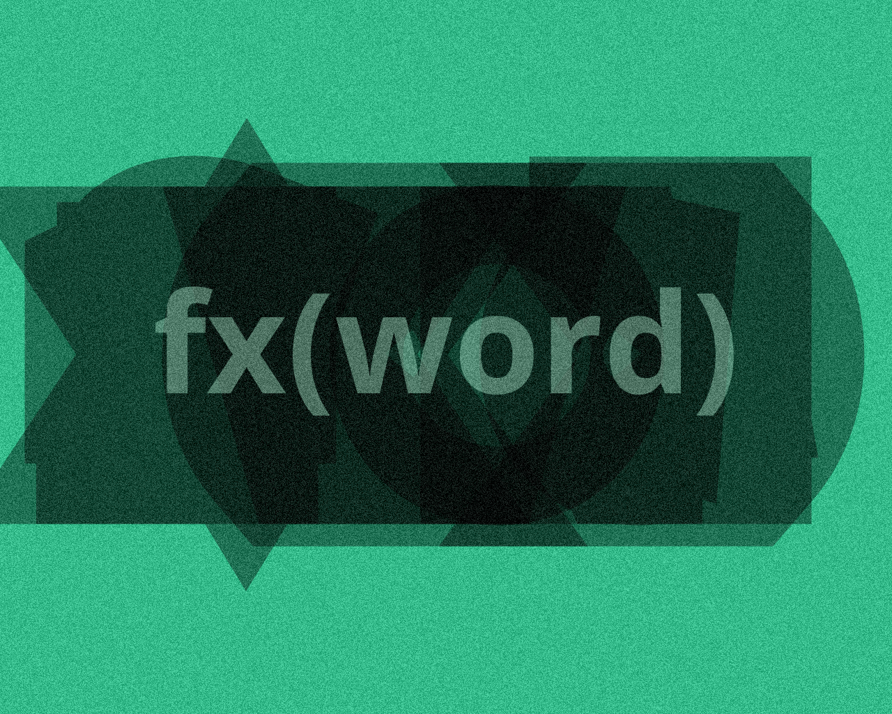 fx(word) #1 static token preview