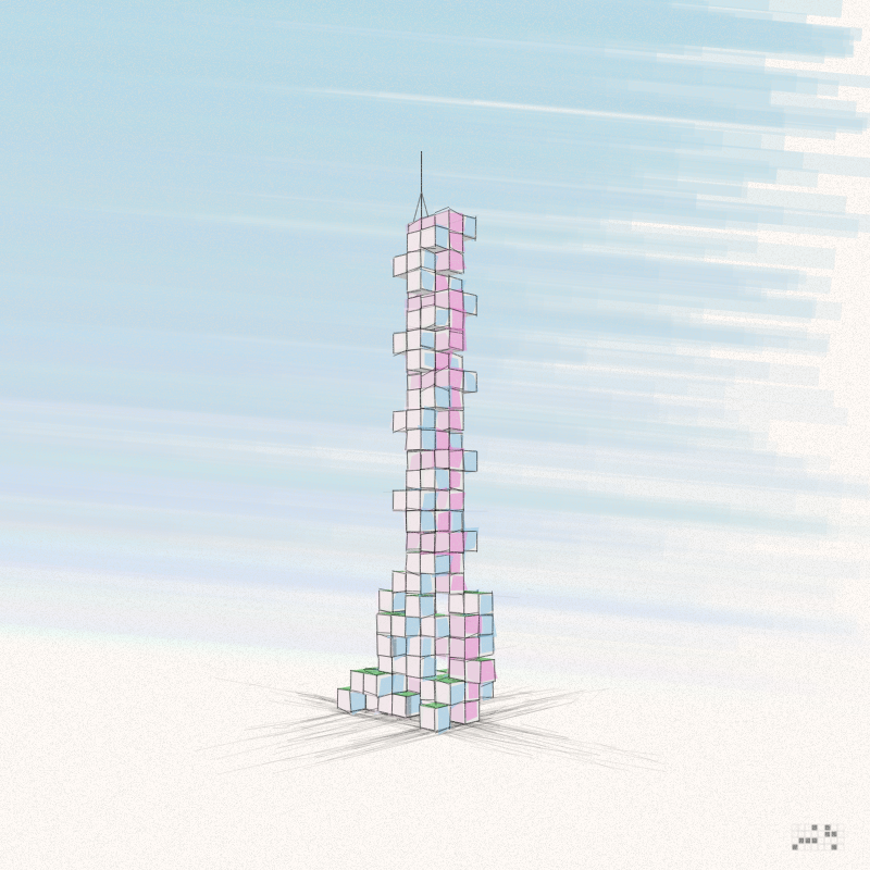Cellular Skyscrapers #60 static token preview