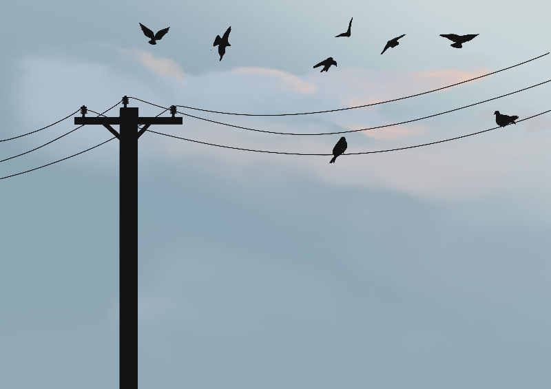 Online Birds #8 static token preview