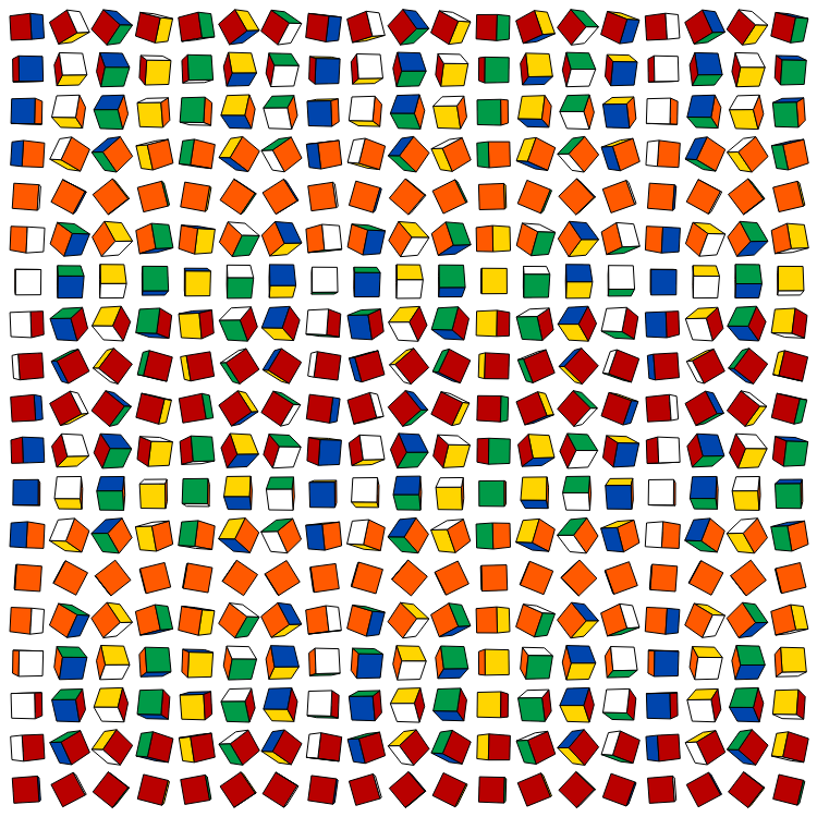 rubikVoxels #20 static token preview