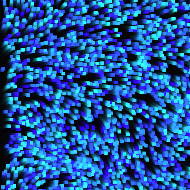 Tomography of AI #9 static token preview