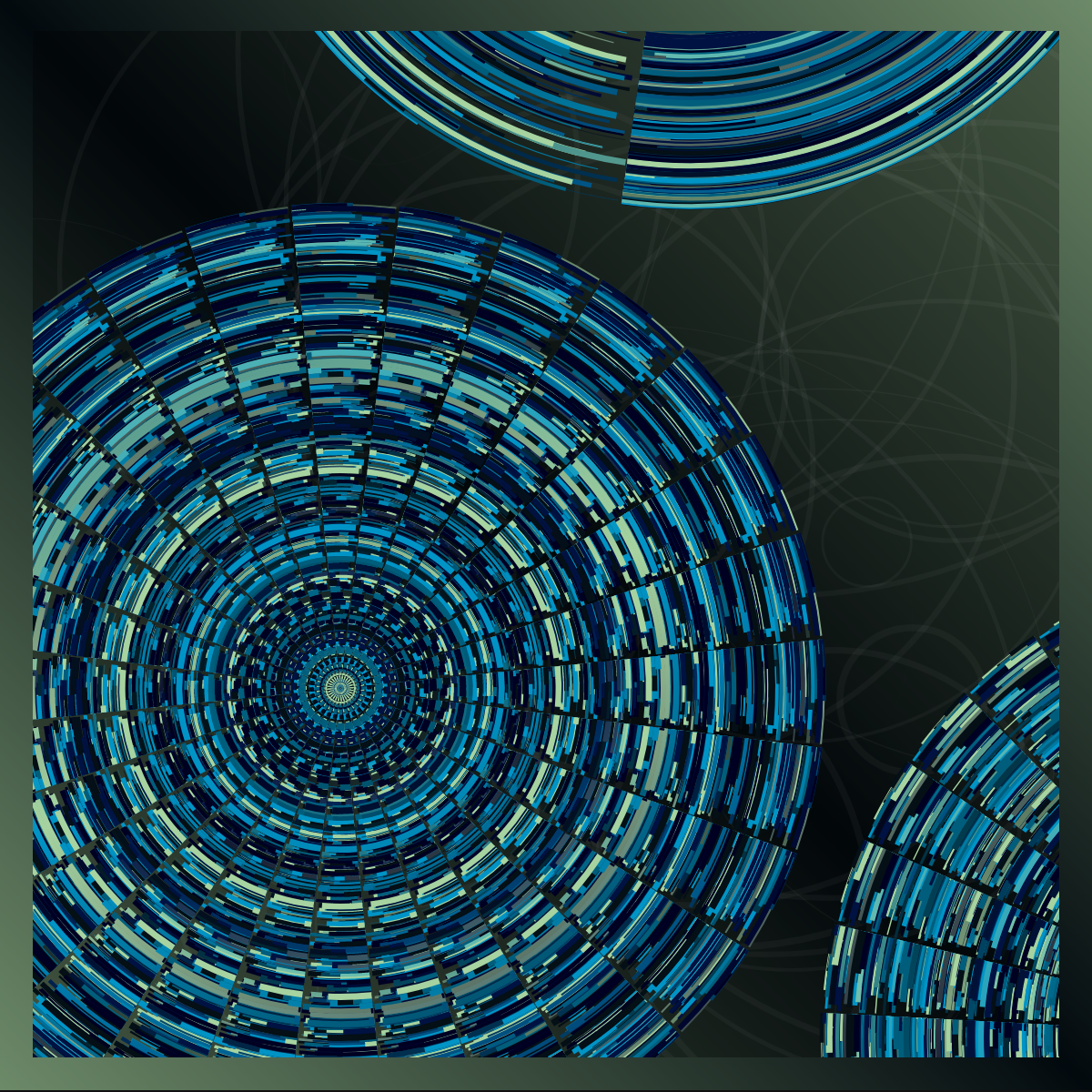 Kaleidoarcs #10 static token preview