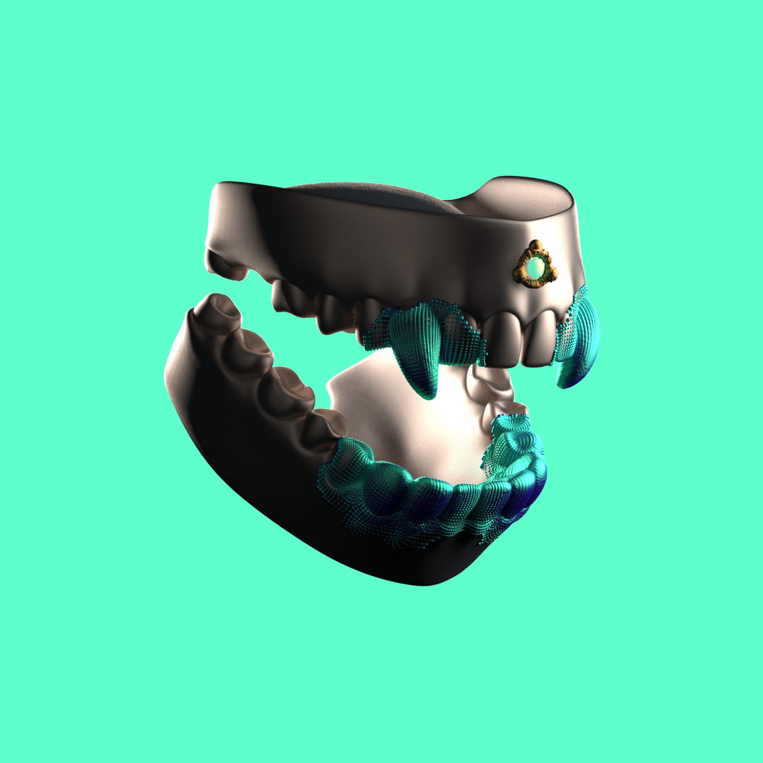 Electric Fangs #153 static token preview