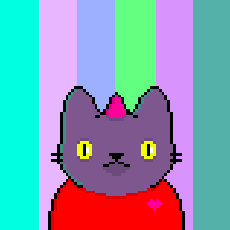 Totally Random Cats #21 static token preview