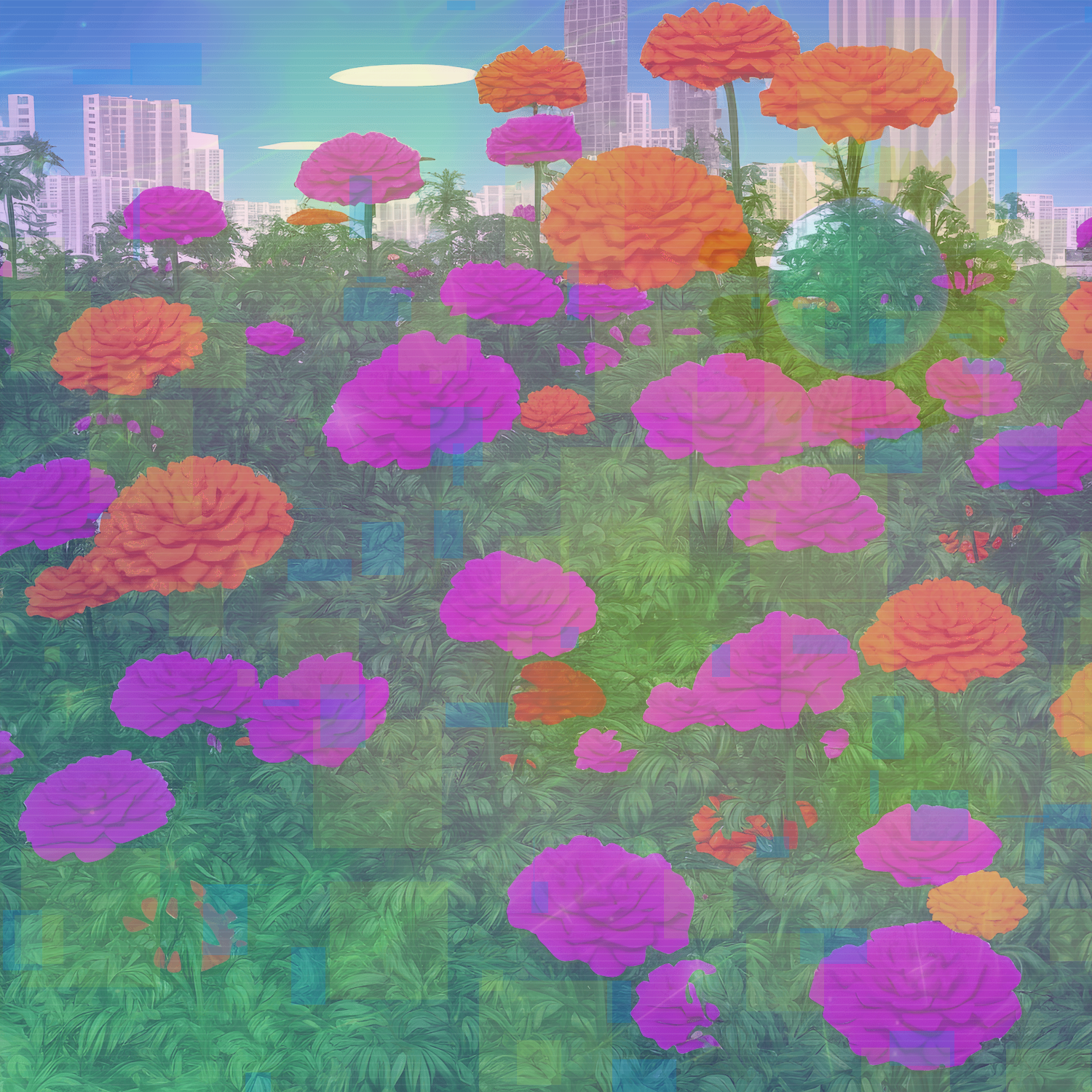 Marigolds #22 static token preview